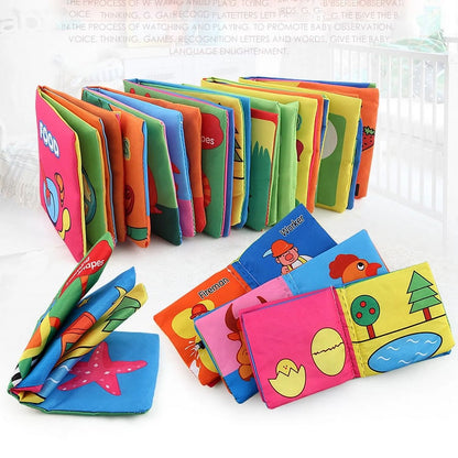 Washable Infant Learning Books 