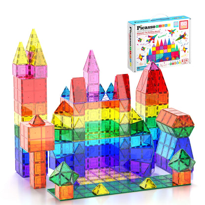 60 PC 3D Magnetic Tiles